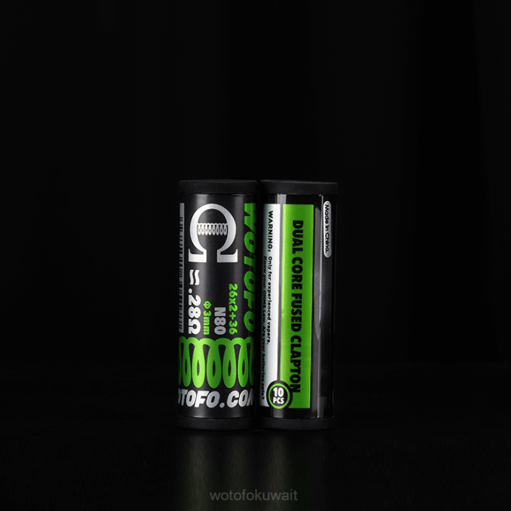 Wotofo Disposable Vape - Wotofo لفائف مسبقة الصنع كلابتون ثنائي النواة 0.28 أوم 10 قطعة 6NLZ0314