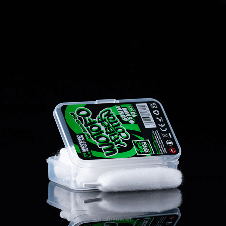 Wotofo Flavors - Wotofo قطن xfiber لملف الهوية سمك 5 ملم عدد 10 قطع 6NLZ0348