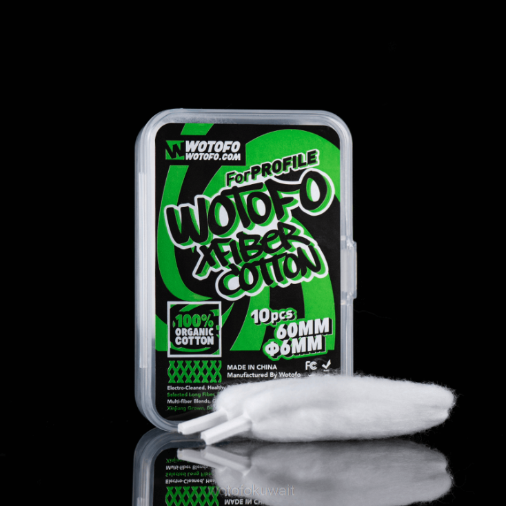 Wotofo Kuwait - Wotofo PROFILE قطن xfiber للملف الشخصي 6 ملم 6NLZ0311