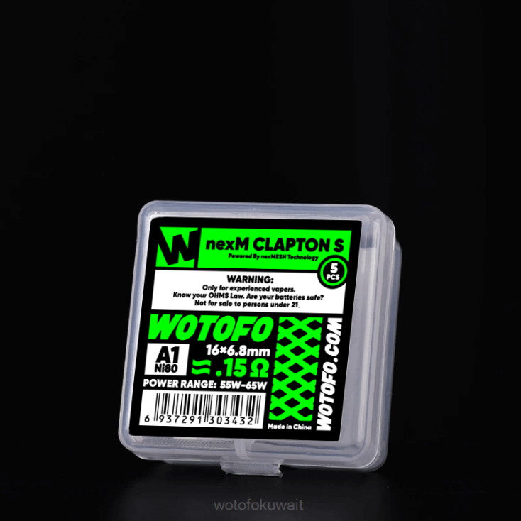 Wotofo Shop Online - Wotofo NEXMESH لفائف شبكية نيكسمش كلابتون 5 قطع 6NLZ0312