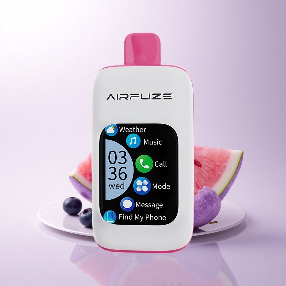 AirFuze Smart 30000 Puffs العليق البطيخي شاشة تعمل باللمس 5٪