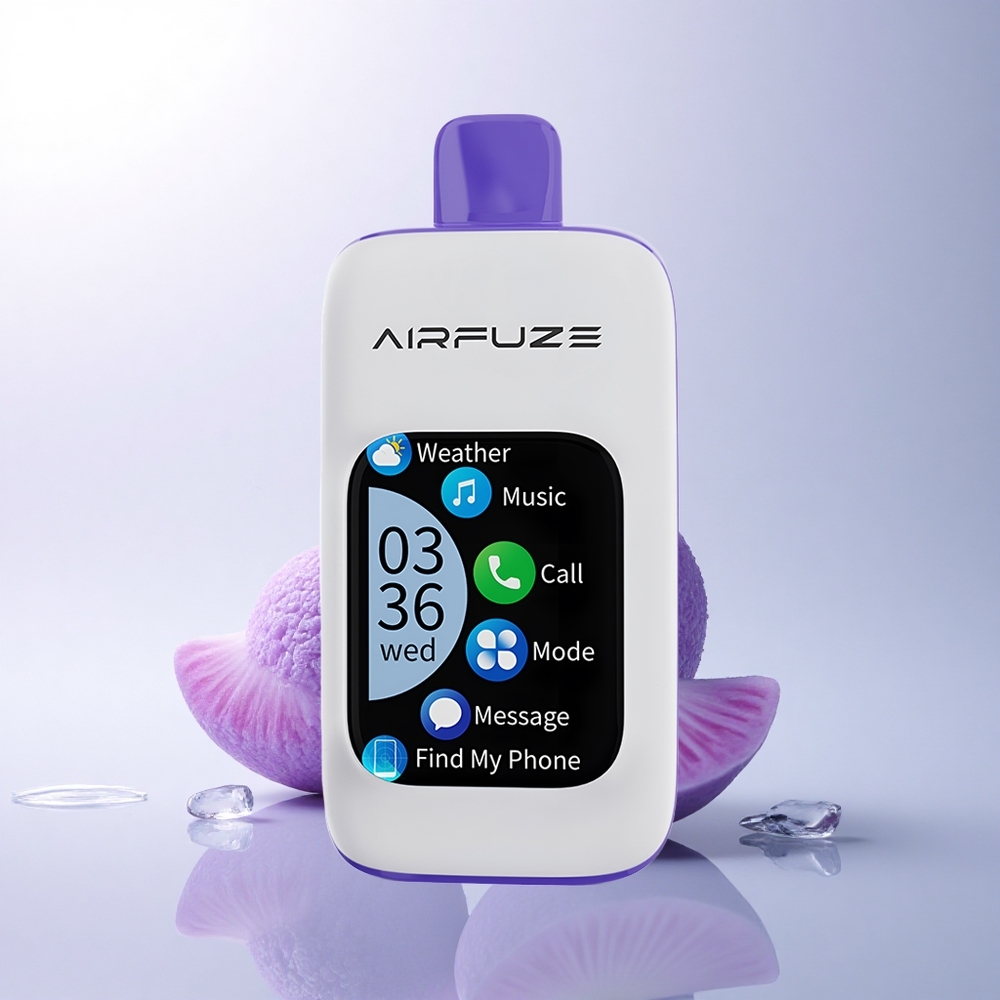 AirFuze Smart 30000 Puffs أزرق توت الجليد ٥٪ ٩٠٠ مللي أمبير