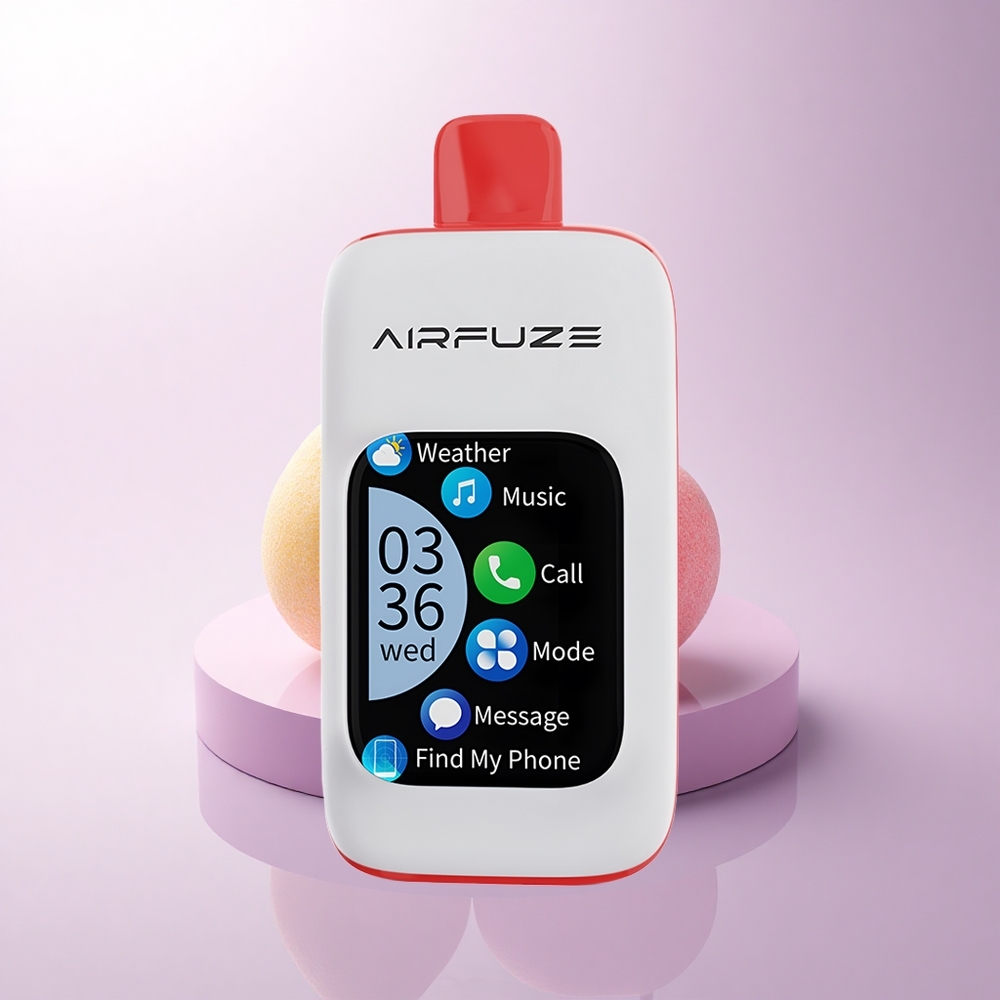 AirFuze Smart 30000 Puffs حامض لاذع جummy بشاشة تعمل باللمس 5%