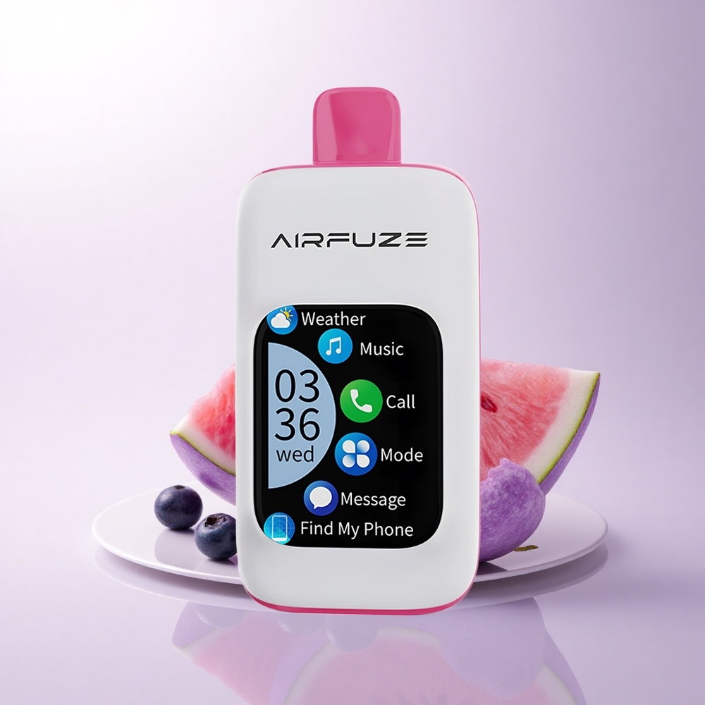 AirFuze Smart Pro 40000 Puffs عنب_بطيخ_شاشة_لمس_3_مستويات_20مل