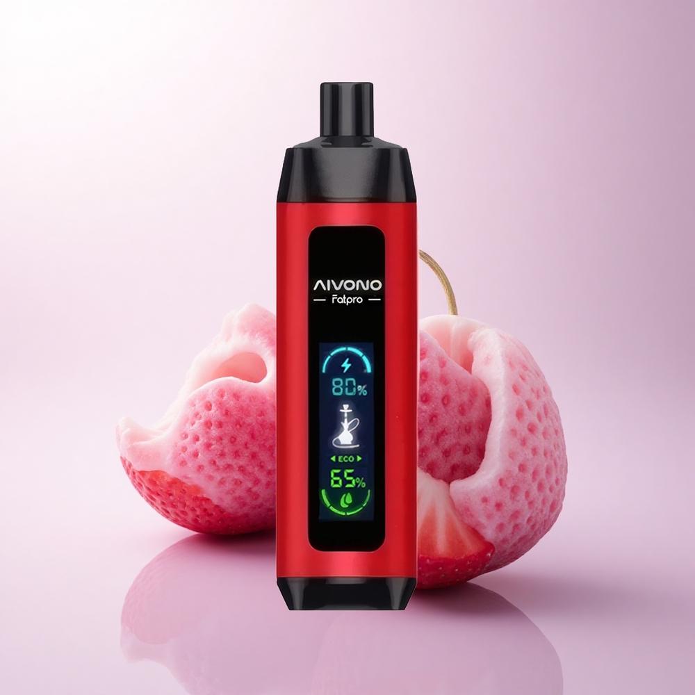 Aivono Aim Fatpro 22000 Puffs فراولة بانش 22000 نفخة 28 مل 5% نيكوتين