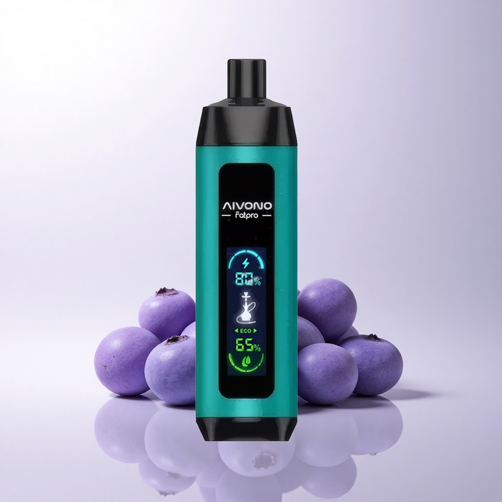 Aivono Aim Fatpro 22000 Puffs بندقية التوت الأزرق مع 28 مل ونيكوتين 5%