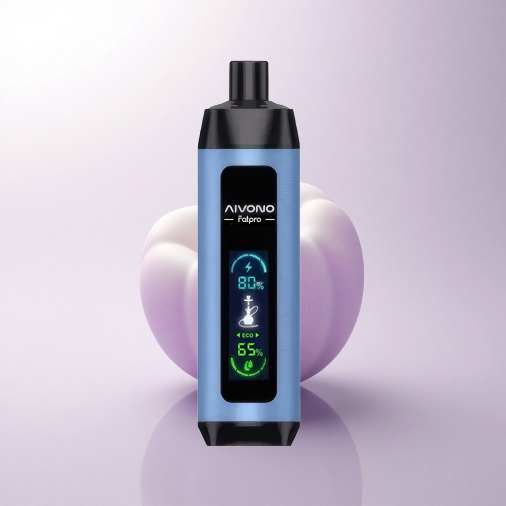 Aivono Aim Fatpro 22000 Puffs حب 66 خالي من النيكوتين ونكهات طبيعية