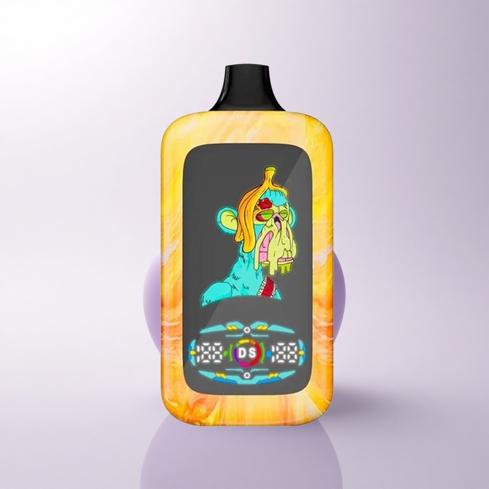 Fumot Digital Monkey 20000/40000 Puffs تفاحتين مزدوجتين بمحركين وشبكة مزدوجة
