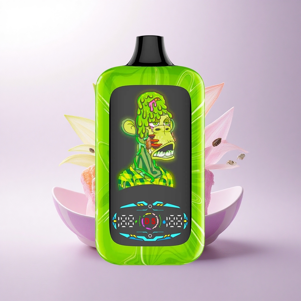 Fumot Digital Monkey 20000/40000 Puffs انفجار قوس قزح الاستوائي بمحرك مزدوج وشبكة مزدوجة