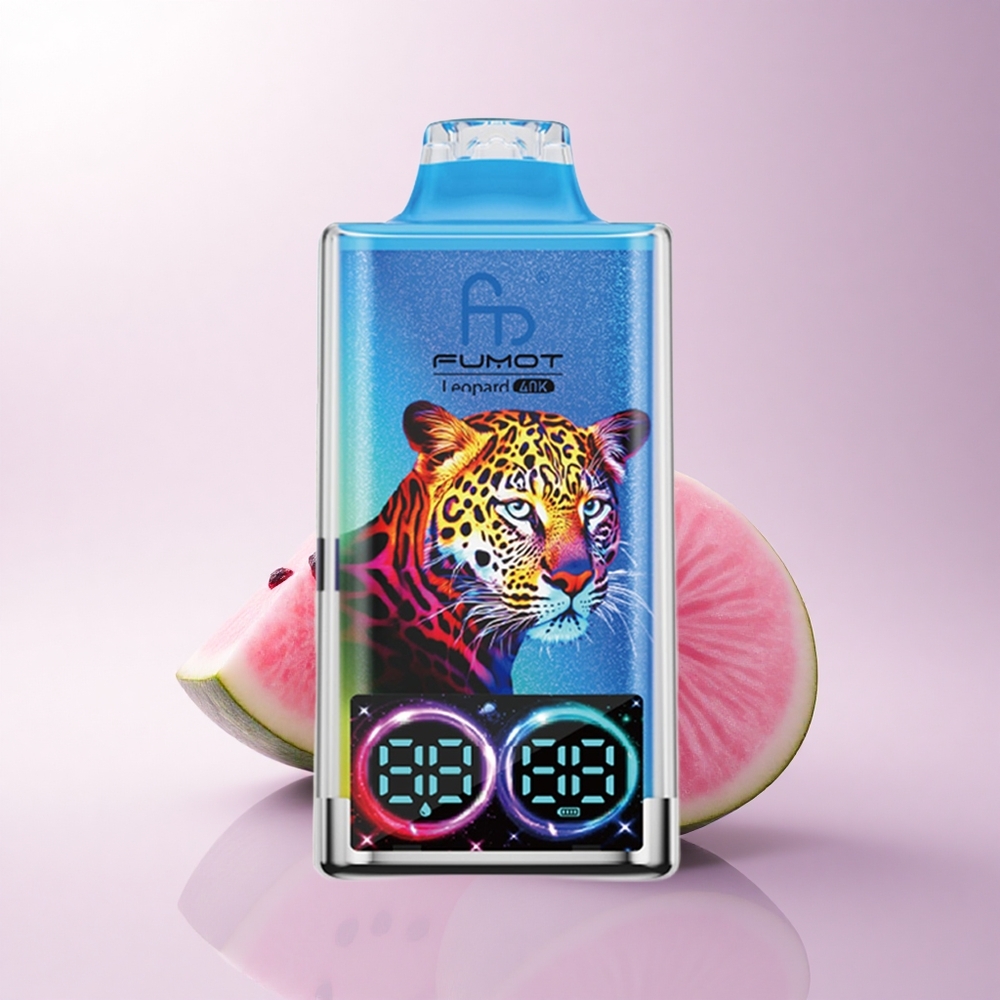 Fumot Leopard 40K Puffs بطيخ علكة فوموت بنسبة 5%