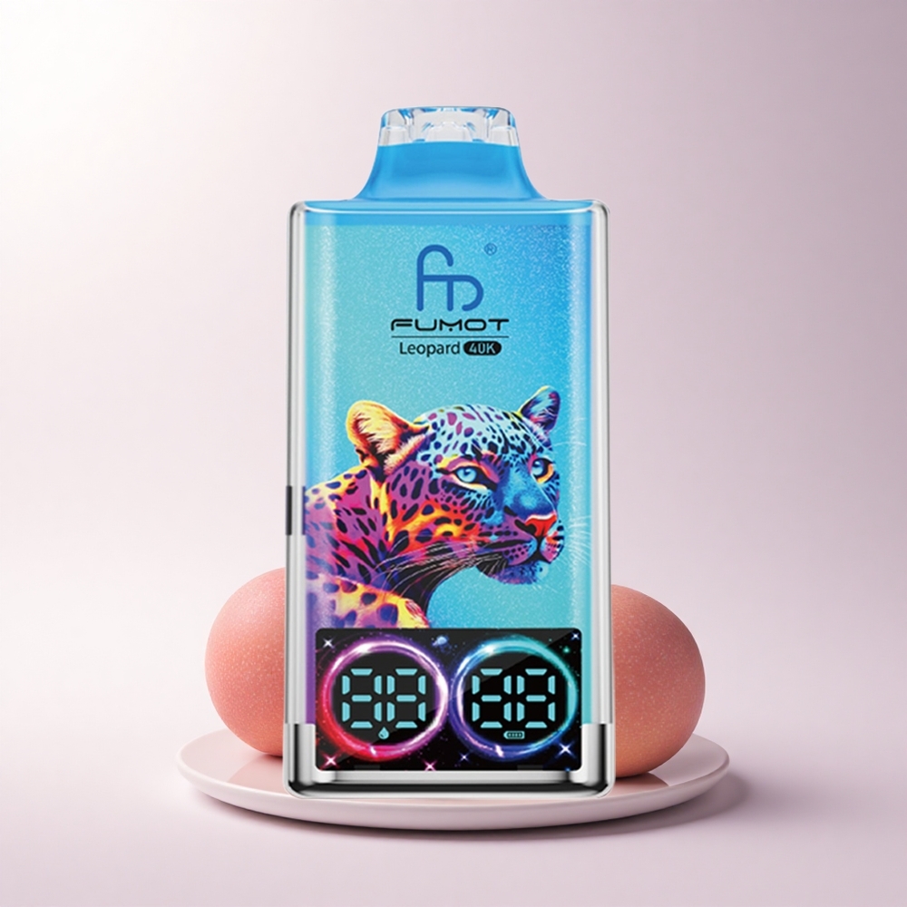 Fumot Leopard 40K Puffs مانجو خوخي أناناس مع 5% نيكوتين و شحن Type-C