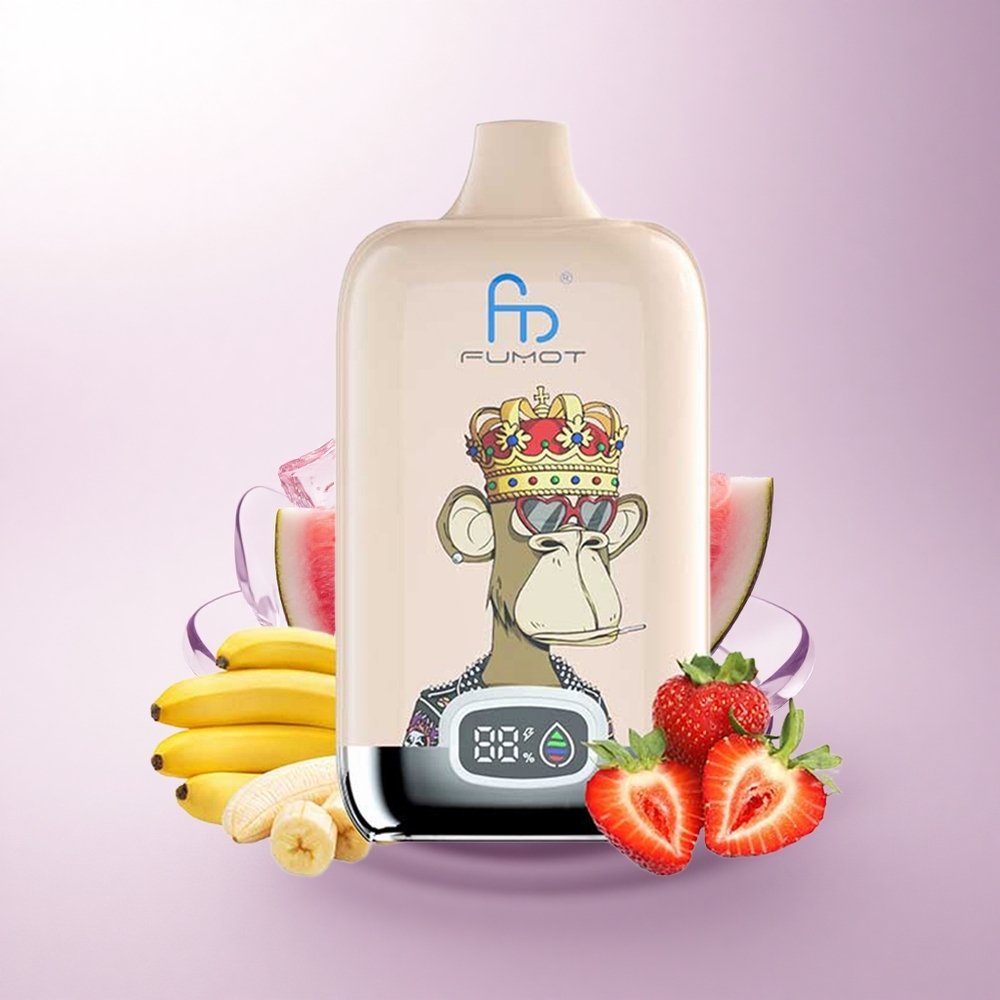 Fumot Tornado Digital Box 12000 Puffs بطيخ مثلج بشبكة 20 مل