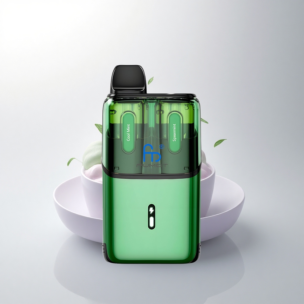 Fumot Ultra T32000 Puffs نعناع بارد - عشبة الليمون مع شحن سريع وبطارية 800 مللي أمبير