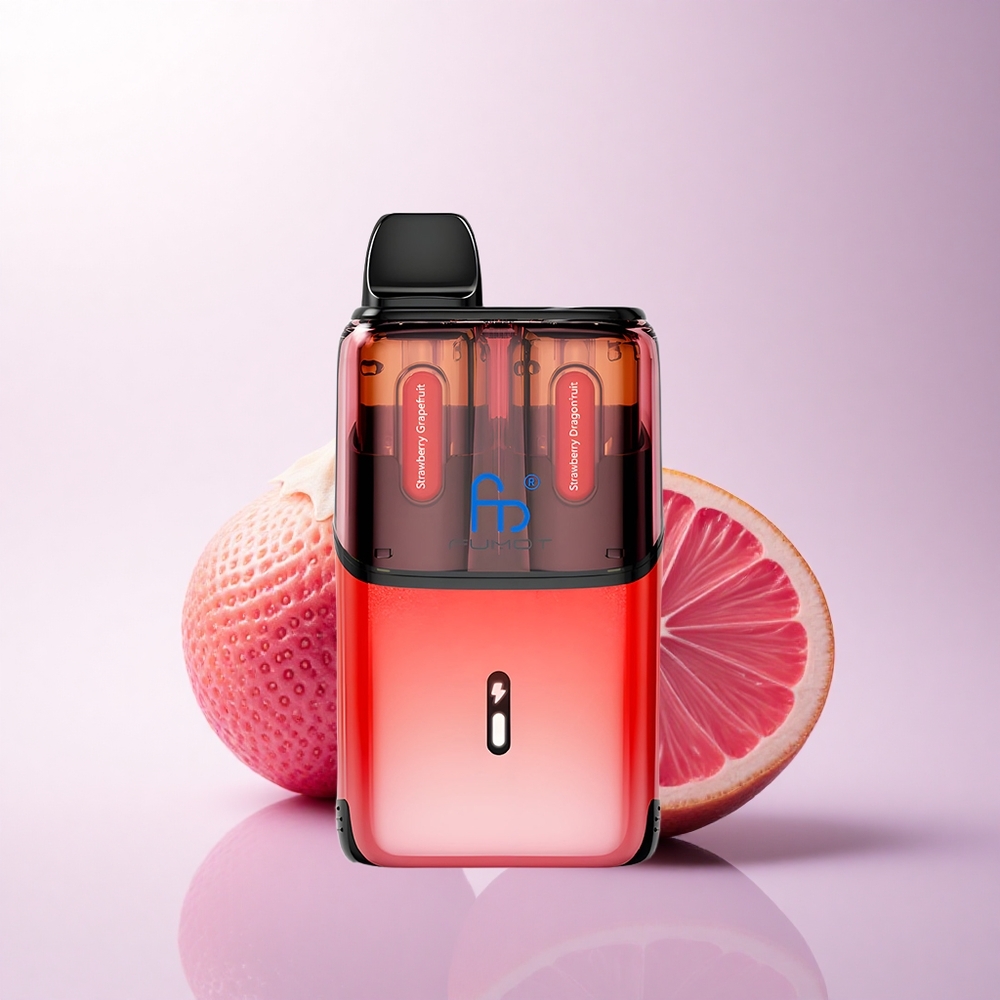 Fumot Ultra T32000 Puffs فراولة دراقون فروت - شحن سريع نوع سي