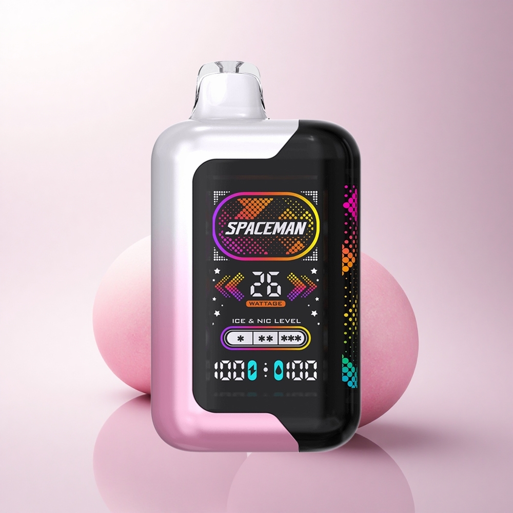 SMOK SPACEMAN SP40000 Puffs عصير الليمون الوردي 1000 مللي أمبير 20 مل
