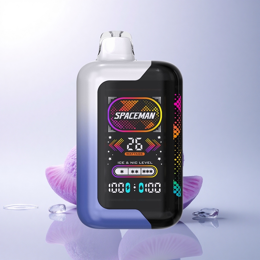 SMOK SPACEMAN SP40000 Puffs أزرق توت الجليد 1000 مللي أمبير 50 ملغم