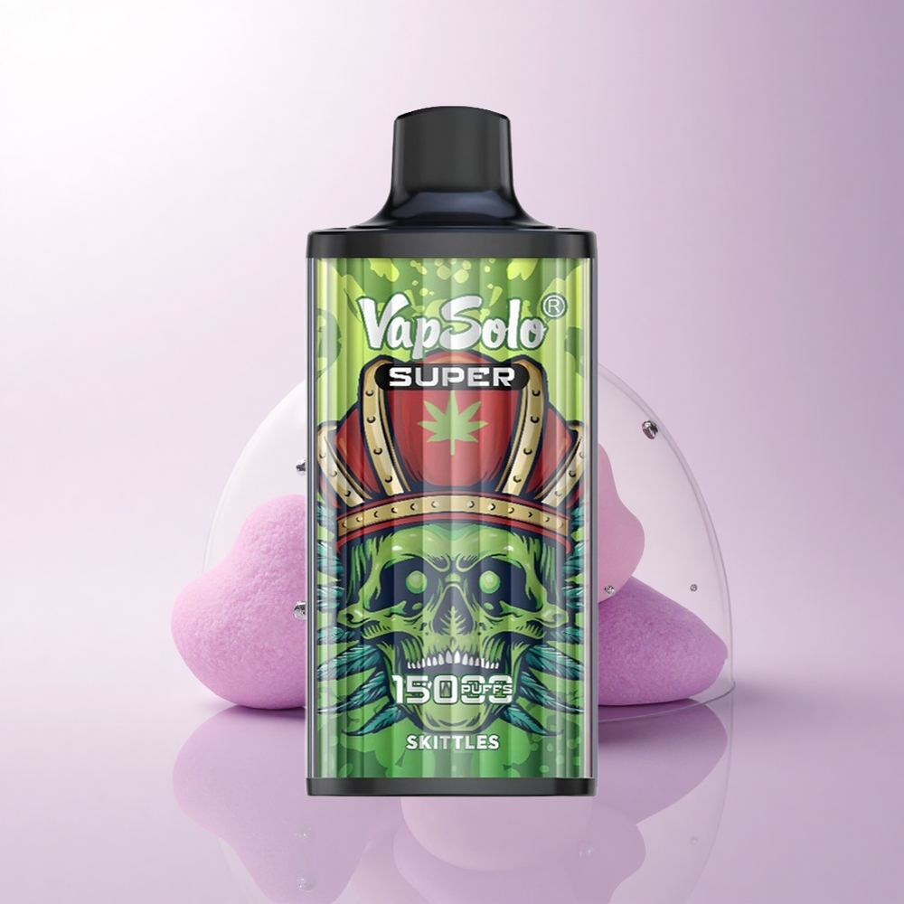 Vapsolo Super 15000 Puffs سكيتلز ميجا ٨٥٠ ملي أمبير ٤٠ مل