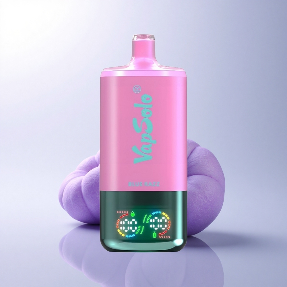 Vapsolo Triple 30000 Puffs أزرق التوت مع 40 مل و 30000 نفخة