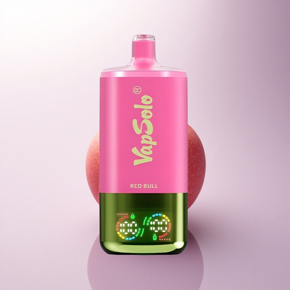 Vapsolo Triple 30000 Puffs الثيران الأحمر 40 مل 3 خزانات