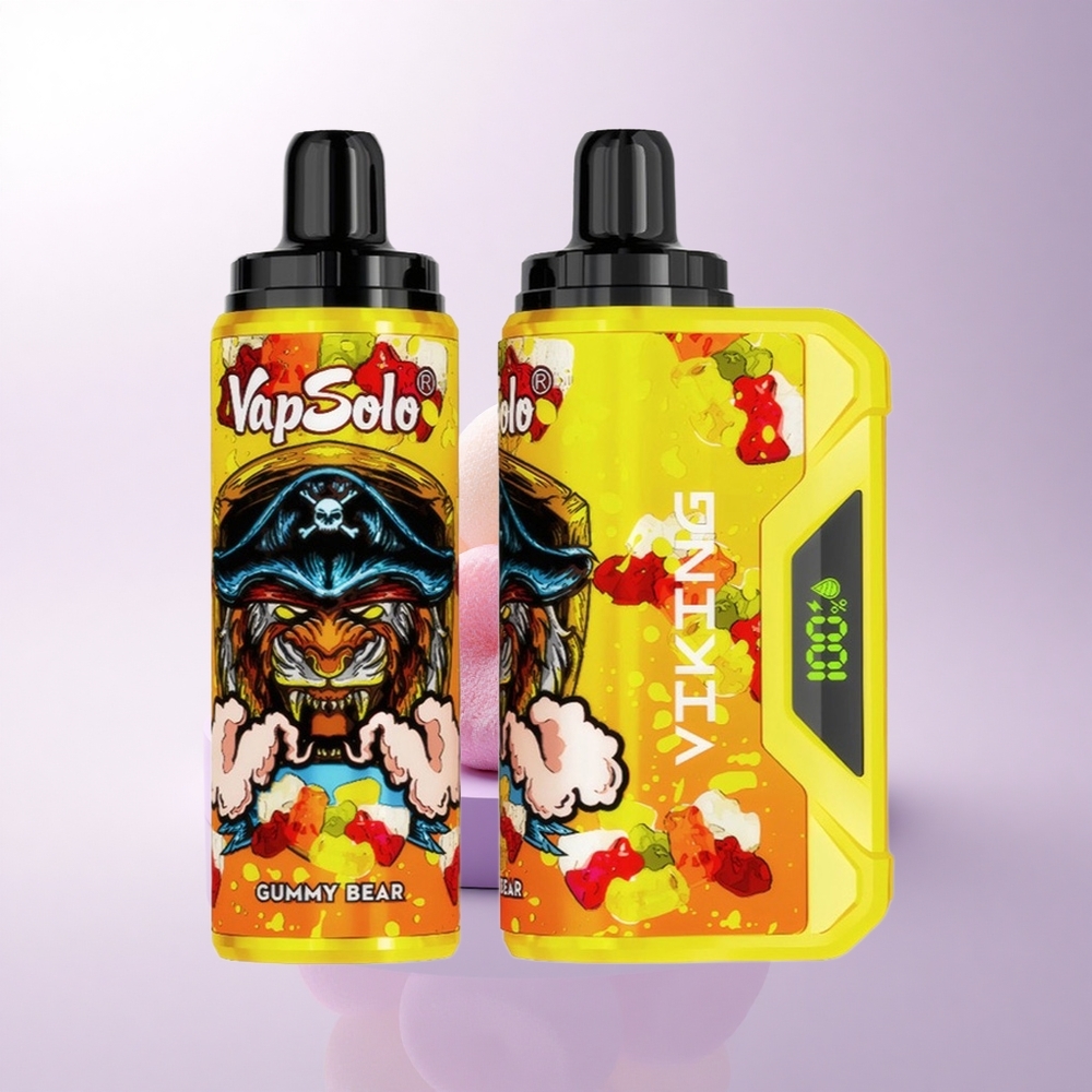 VapSolo VIKING 12000 Puffs دببة جيلي 22 مل نوع سي