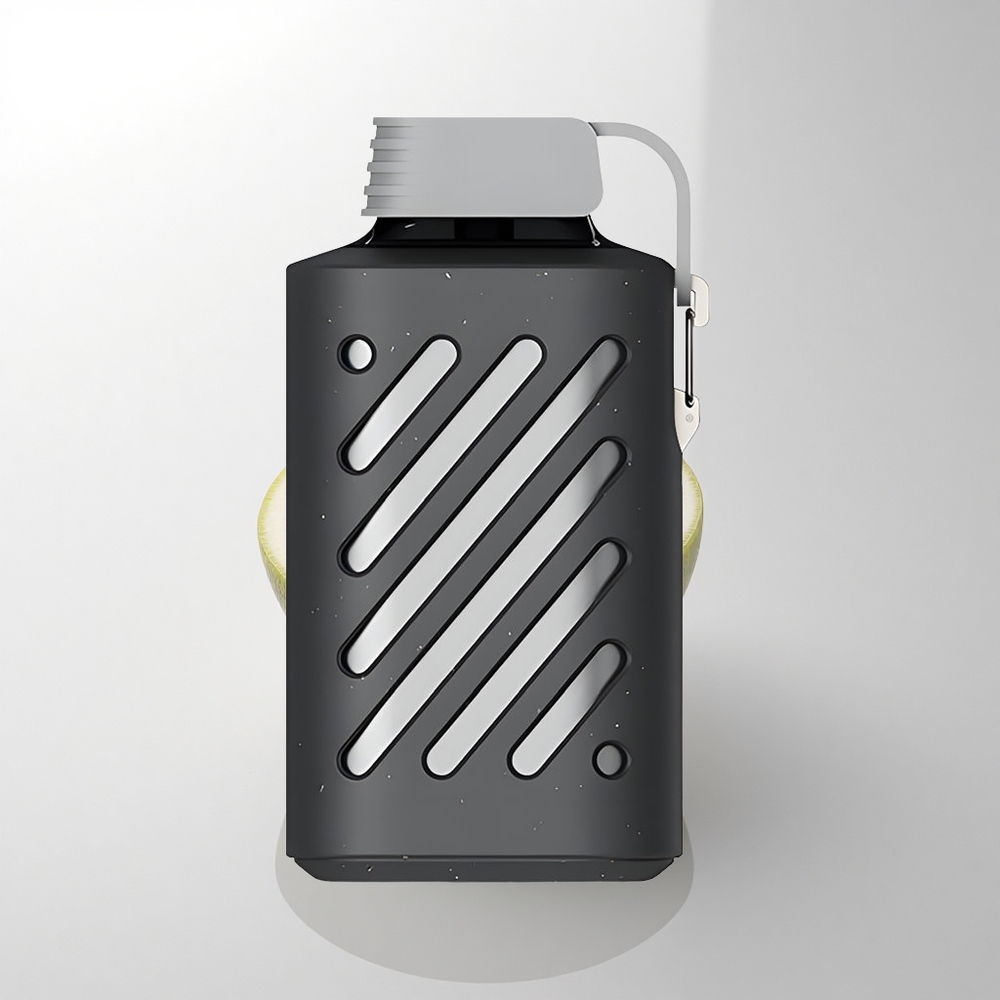 VOZOL GEAR 10000 Puffs ليمون نعناع مع سعة سائل 20 مل وملح نيكوتين 50 ملغم/مل