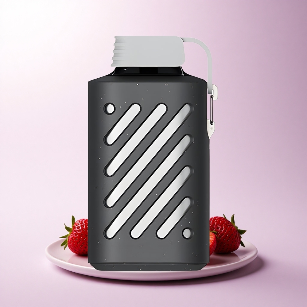 VOZOL GEAR 10000 Puffs عصير الفراولة الناعم مع سعة سائل 20 مل وملف شبكة VAMT