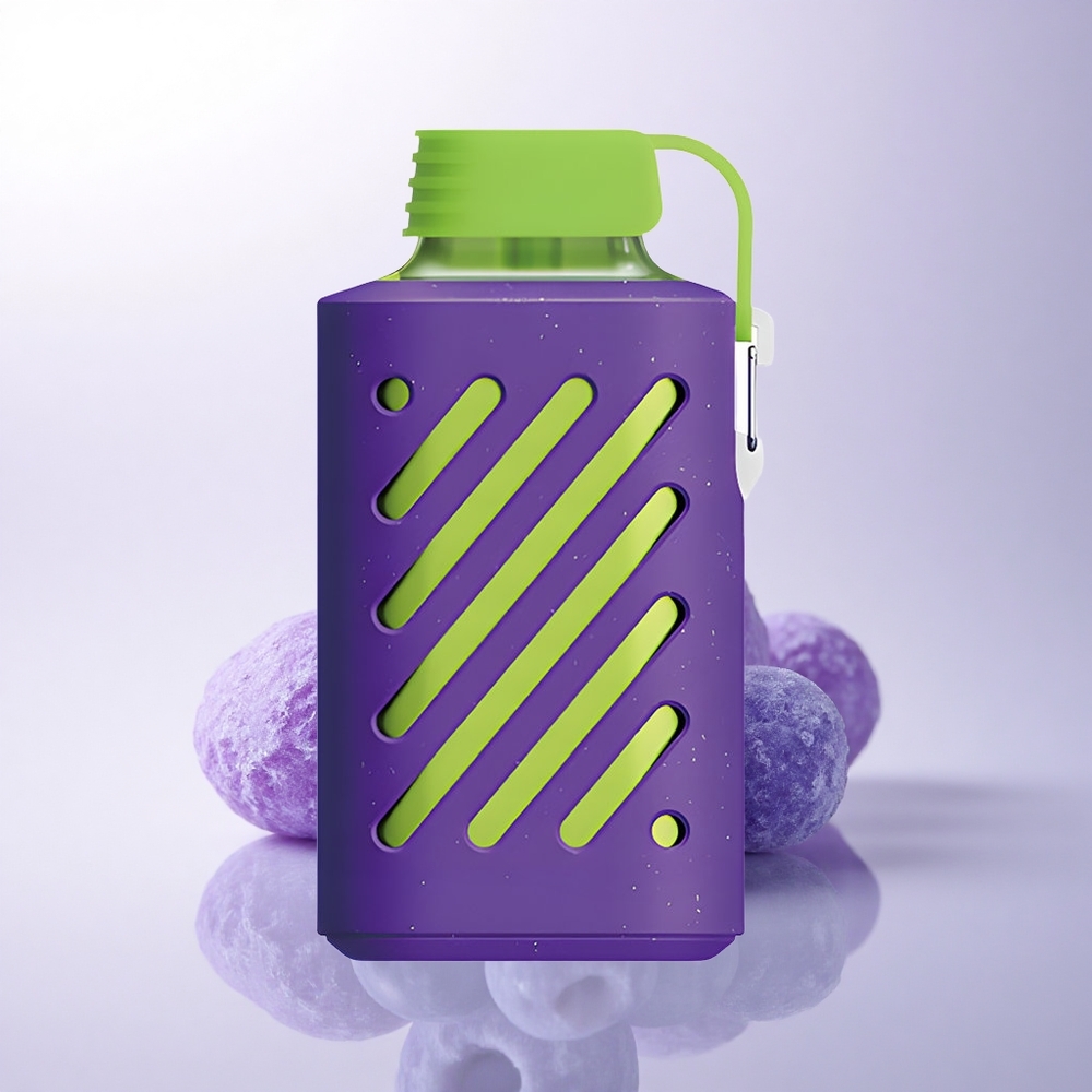 VOZOL GEAR 10000 Puffs توت أزرق مثلج بسعة 20 مل مع ملف شبكي VAMT ومواد PCR 65%