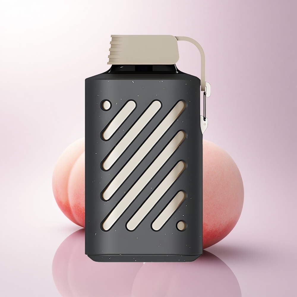 VOZOL GEAR 10000 Puffs عصير الخوخ والمانجو مع سعة بطارية 500 مللي أمبير وسعة سائل 20 مل
