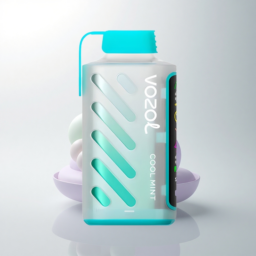 VOZOL Gear Power 20000 Puffs نعناع بارد 20 مل مع تقنية S.i.L.C. وشاشة كاملة
