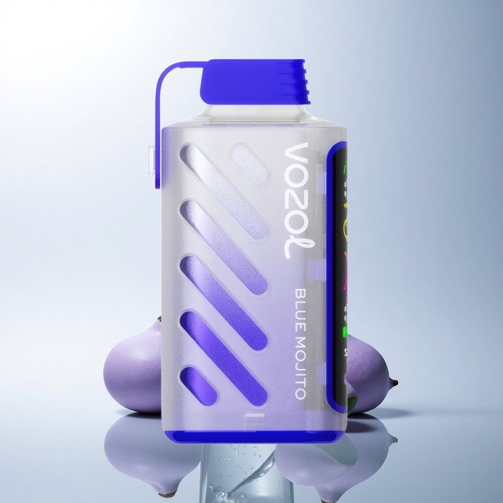 VOZOL Gear Power 20000 Puffs المجيتو الأزرق بتقنية S.i.L.C. وشاشة كاملة وسعة 20 مل