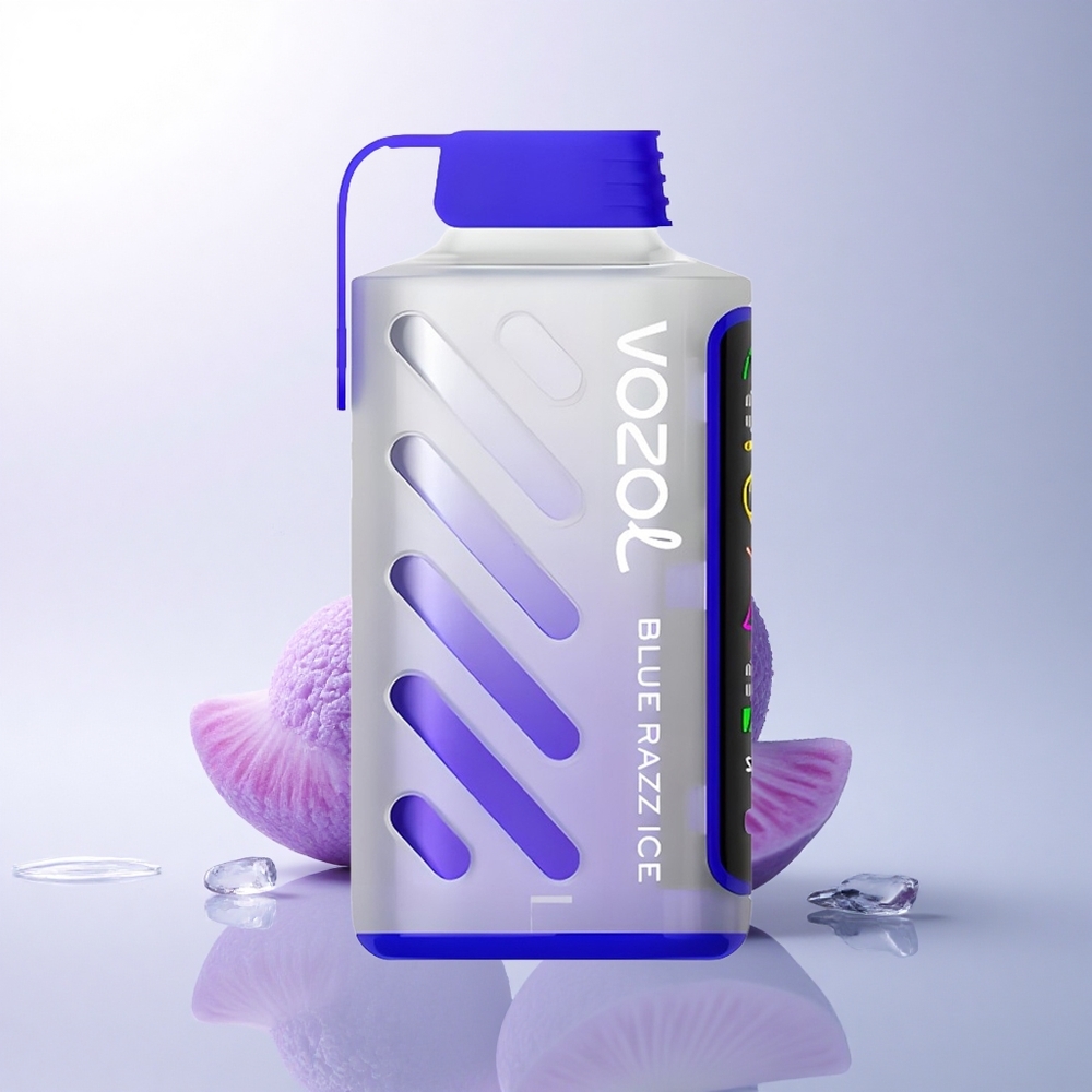 VOZOL Gear Power 20000 Puffs بلو راز آيس مع تقنية S.i.L.C. وشاشة كاملة وسعة 20 مل