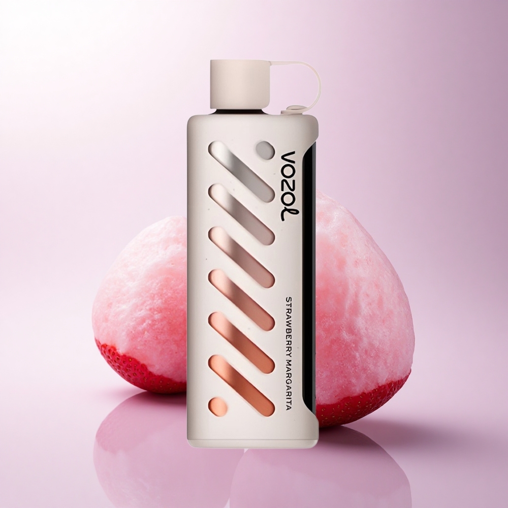 VOZOL Gear Shisha 25000 Puffs مارغريتا الفراولة مع رقاقة ذكية ونكهات لذيذة