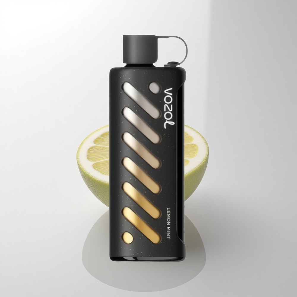 VOZOL Gear Shisha 25000 Puffs نعناع ليمون بتقنية S.i.L.C و 1000 مللي أمبير