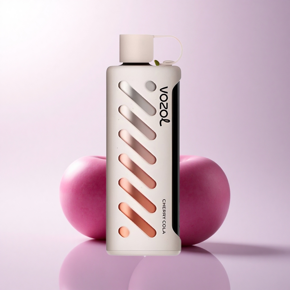 VOZOL Gear Shisha 25000 Puffs كولا الكرز الذكية مع تقنية S.i.L.C ونظام المزدوج