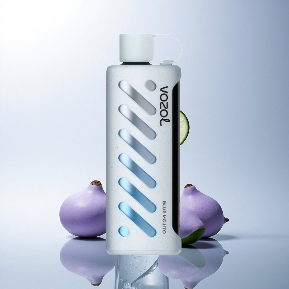 VOZOL Gear Shisha 25000 Puffs الموهيتو الأزرق بتقنية S.i.L.C ومزدوج الشبكة