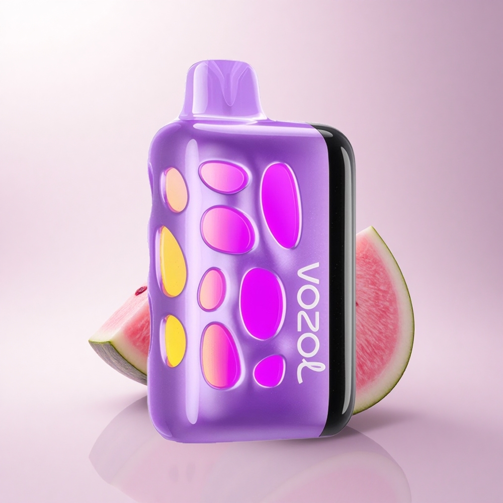 VOZOL RAVE 40000 Puffs بطيخ راز راينشر مع شحن سريع و إضاءة حيوية