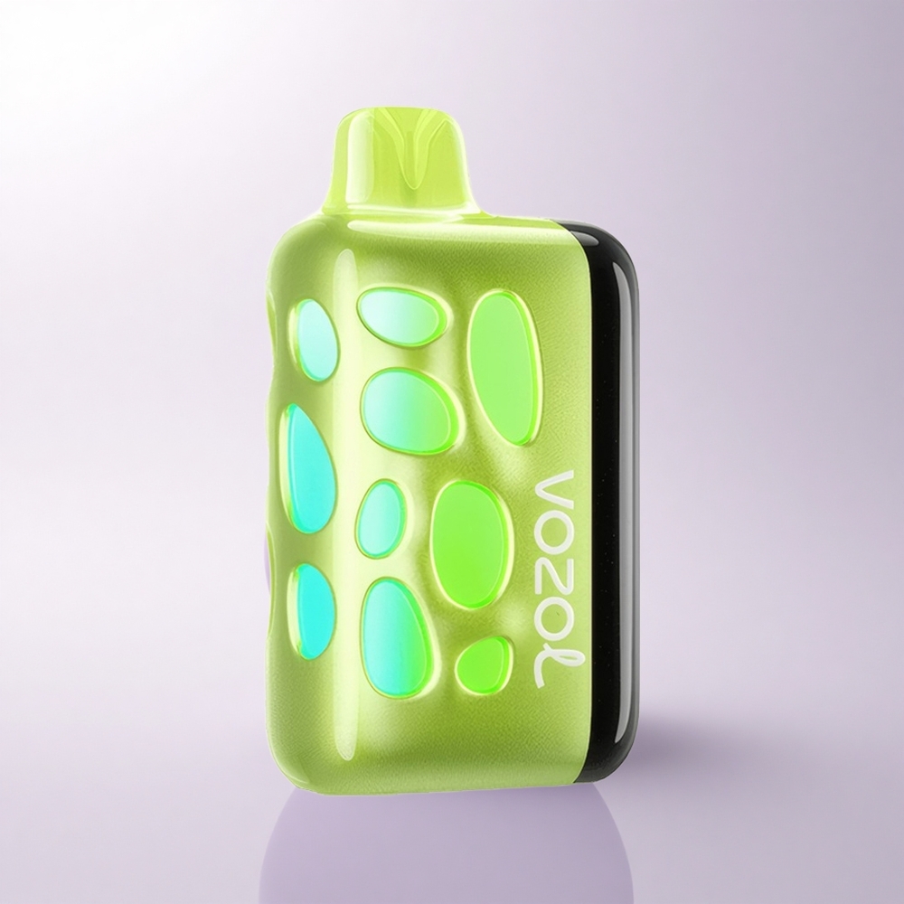 VOZOL RAVE 40000 Puffs تفاحة مزدوجة مع شحن سريع وإضاءة حيوية