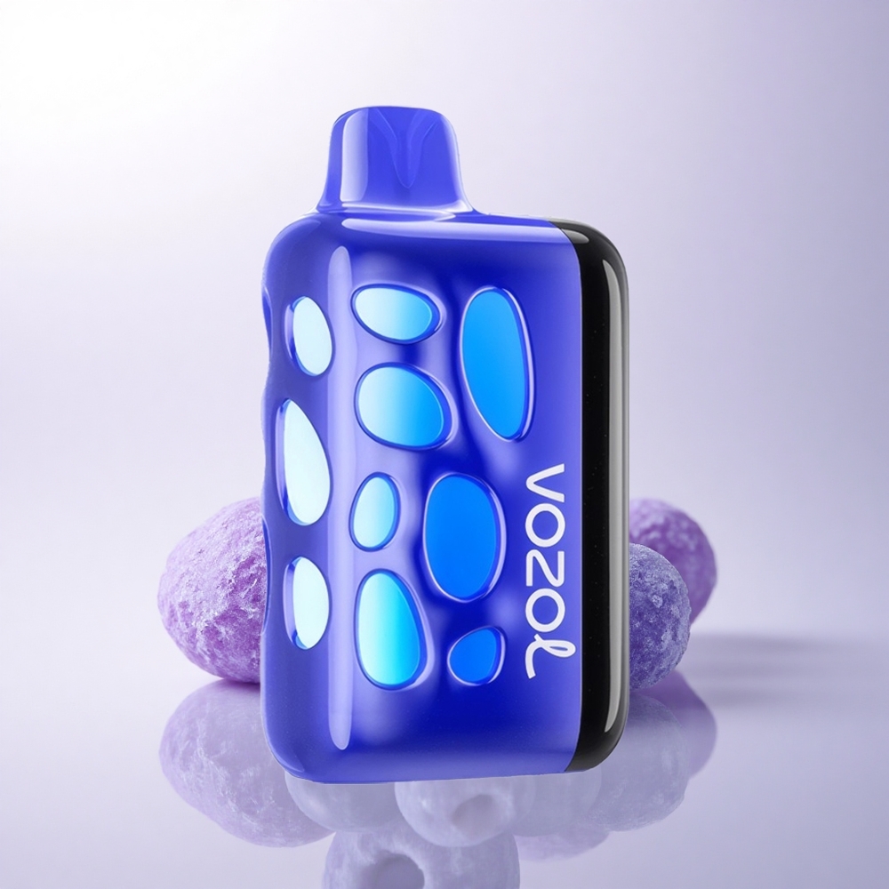 VOZOL RAVE 40000 Puffs توت أزرق جليدي مع شحن سريع و إضاءة حيوية