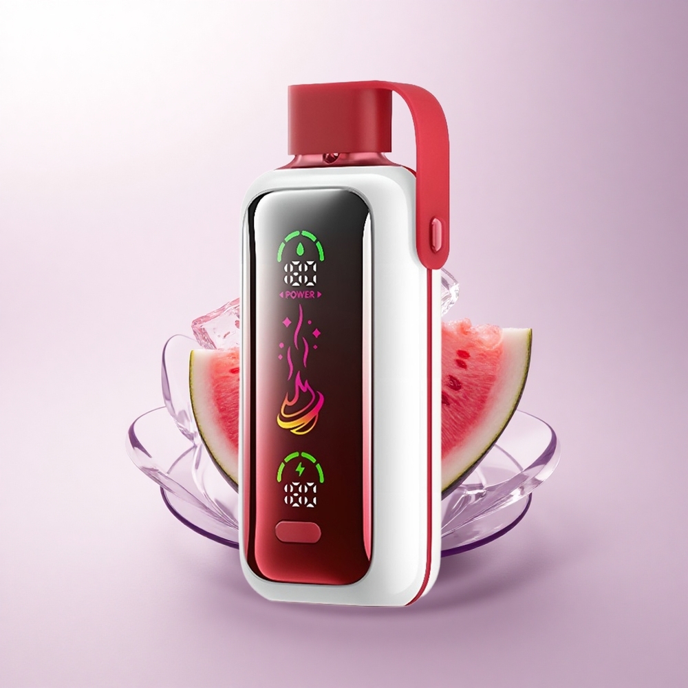 VOZOL Star 20000 Puffs بطيخ مثلج بشاشة عالية الدقة وباترية 650 مللي أمبير
