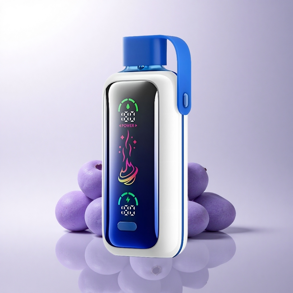VOZOL Star 20000 Puffs عاصفة التوت الأزرق مع شاشة عالية الدقة وثنائي الشبكة