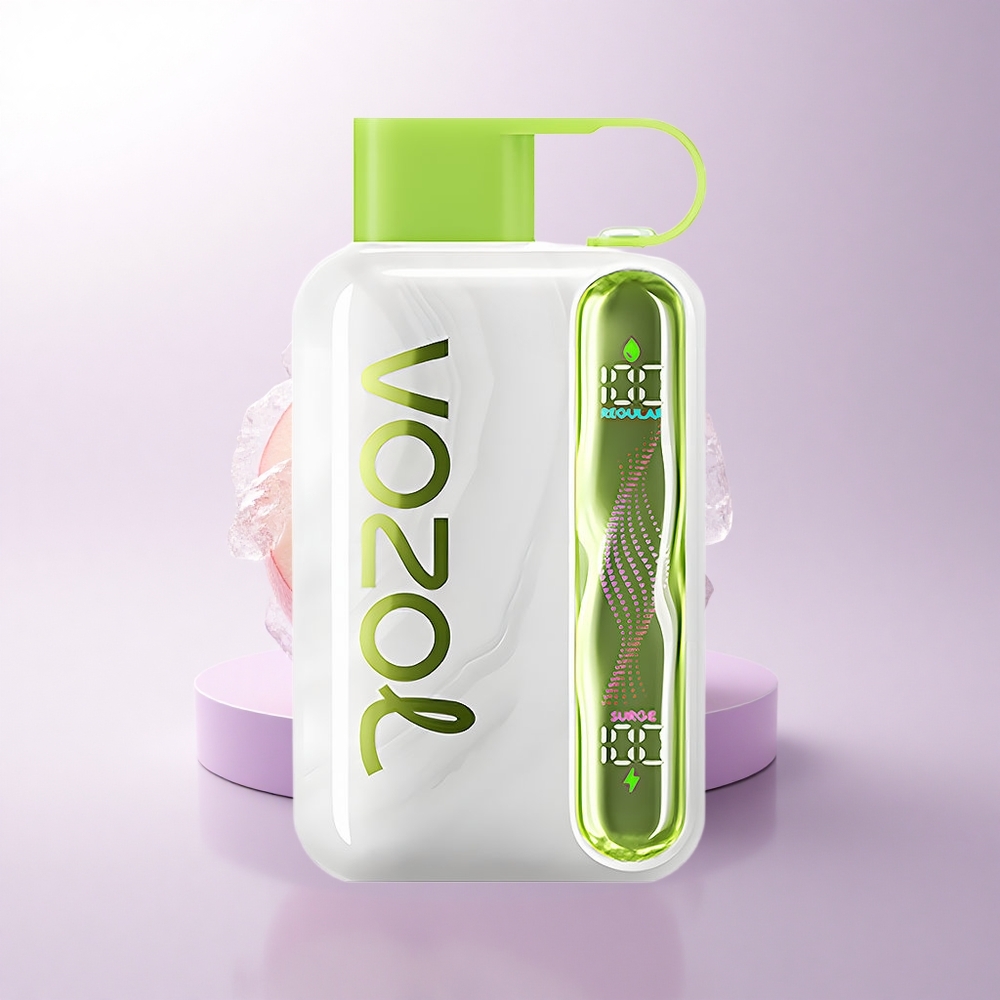VOZOL STAR 40000 Puffs تفاح حامض جليد مع 1000 مللي أمبير و 20/50 ملجم/مل