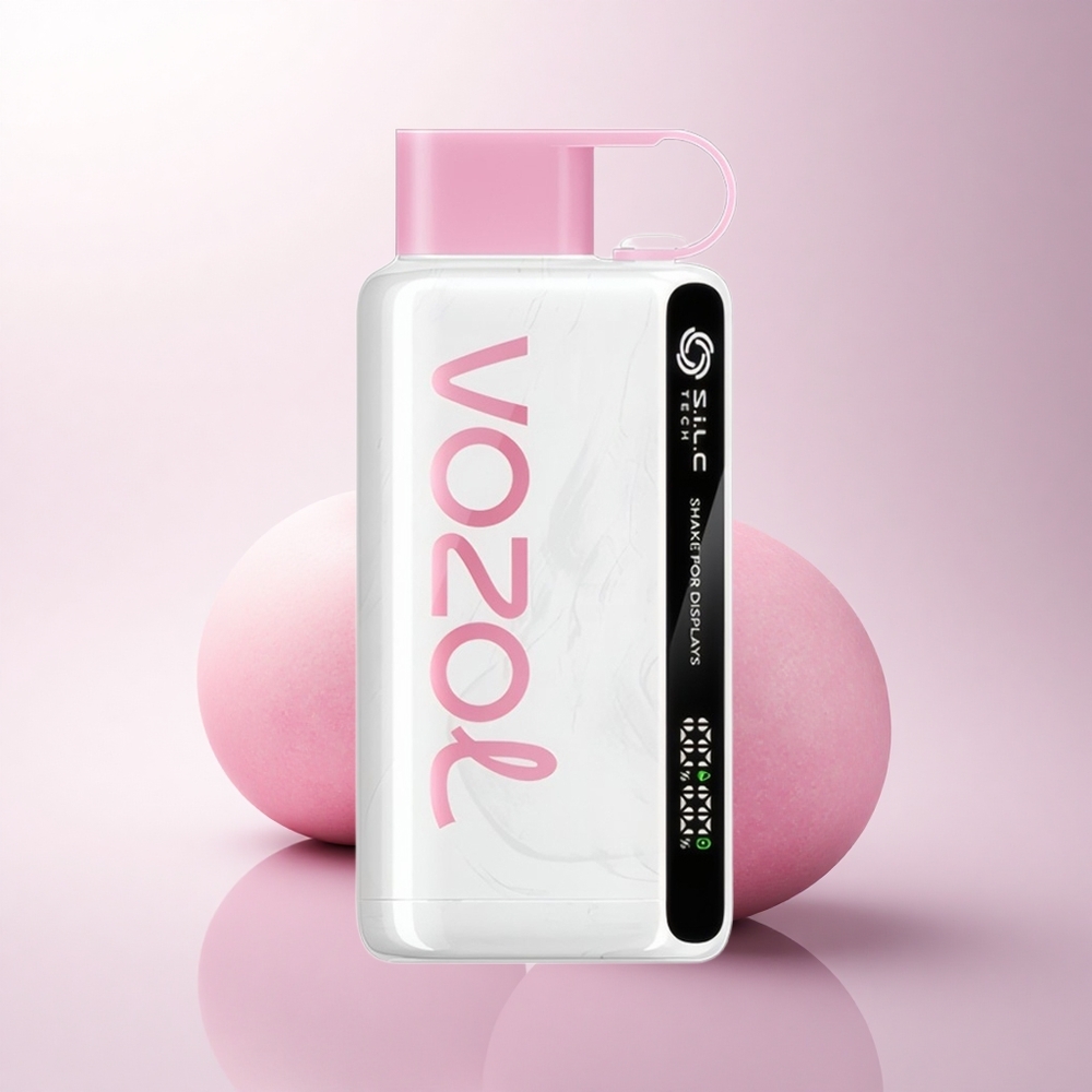 VOZOL STAR 9000/12000 Puffs عصير الليمون الوردي مع شيك و شحن سريع