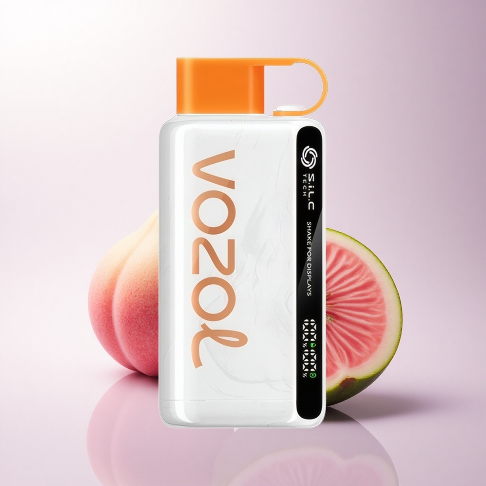 VOZOL STAR 9000/12000 Puffs عنب مانجو بطيخ مع تقنية شحن سريع وحماية الفم