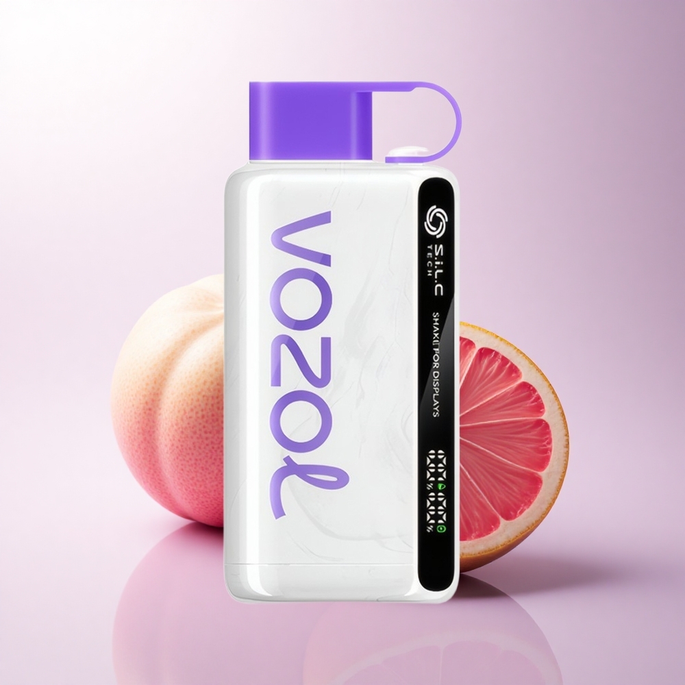 VOZOL STAR 9000/12000 Puffs توت بري مانجو جريب فروت مع شحن أسرع وحماية فم