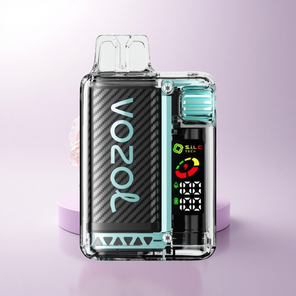 VOZOL Vista 20000 Puffs تفاح حامض مثلج بشاشة أوليد وتعديل 6 مستويات