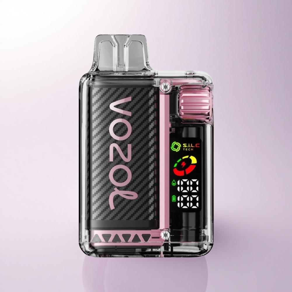 VOZOL Vista 20000 Puffs جليد الخوخ شاشة أوليد تقنية ثنائية شبكية