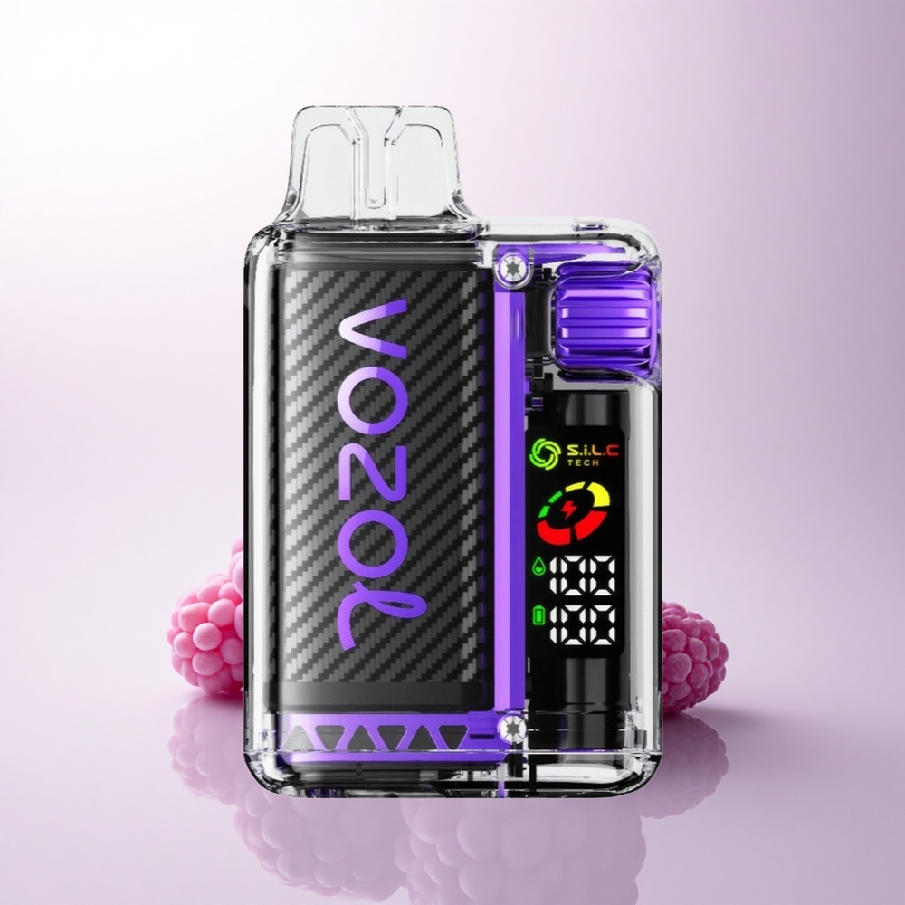 VOZOL Vista 20000 Puffs التوت المختلط بشاشة OLED وتعديل 6 مستويات للواط