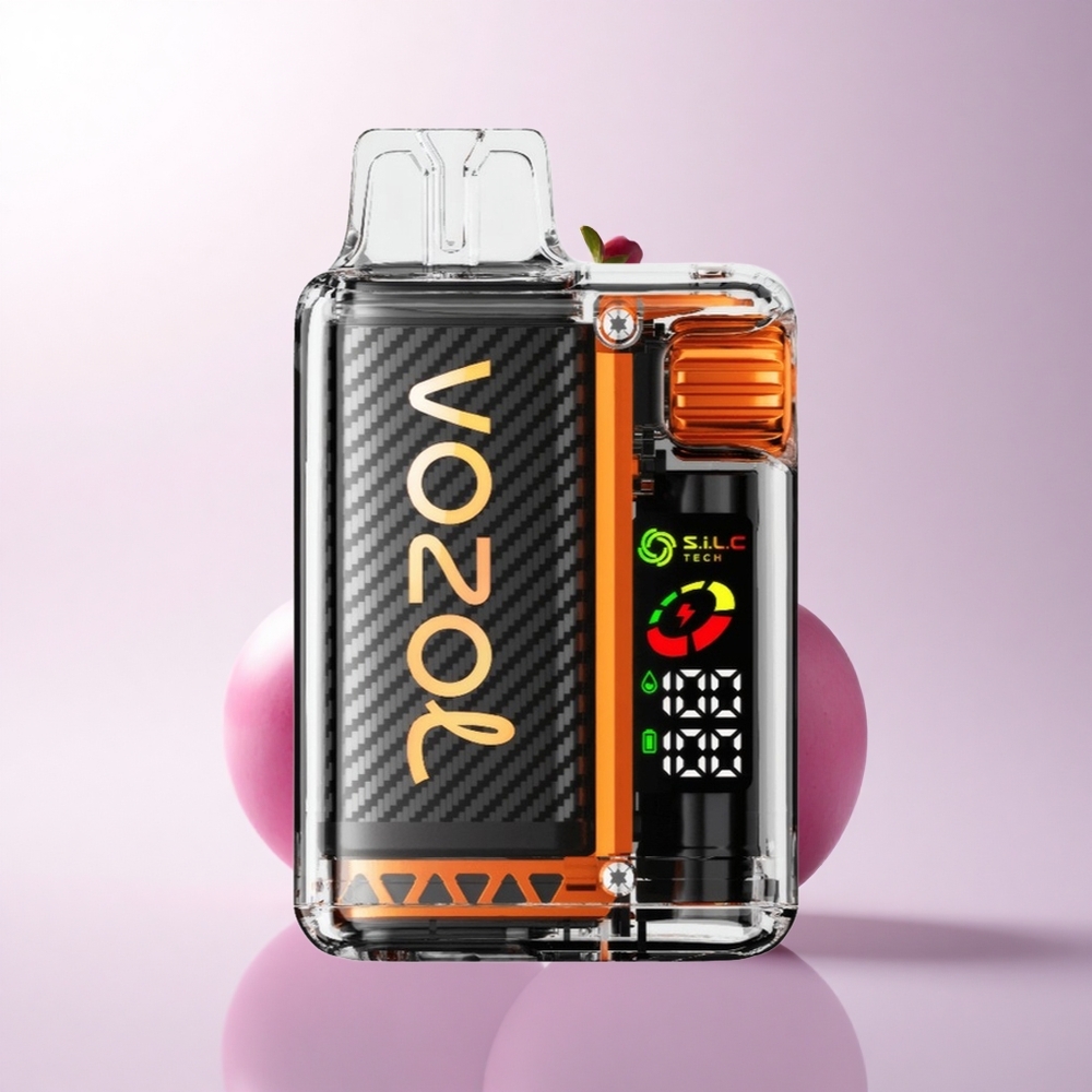 VOZOL Vista 20000 Puffs كولا الكرز الإلكترونية مع شاشة OLED وملف ثنائي شبكي وتعديل 6 مستويات للواط